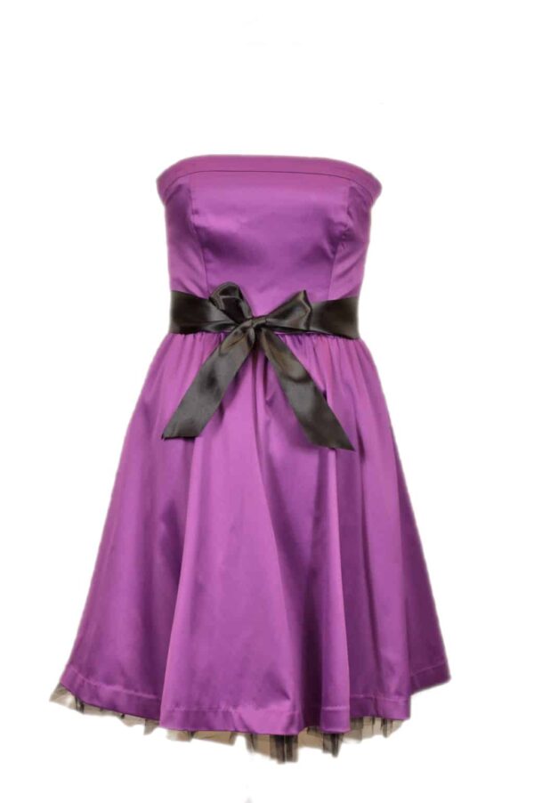 tulle purple dress
