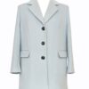 Light blue wool coat
