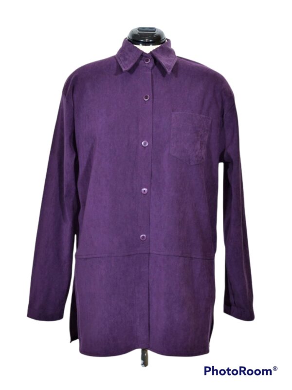 Purple 2000s blouse