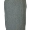 Grey 2000s pencil skirt