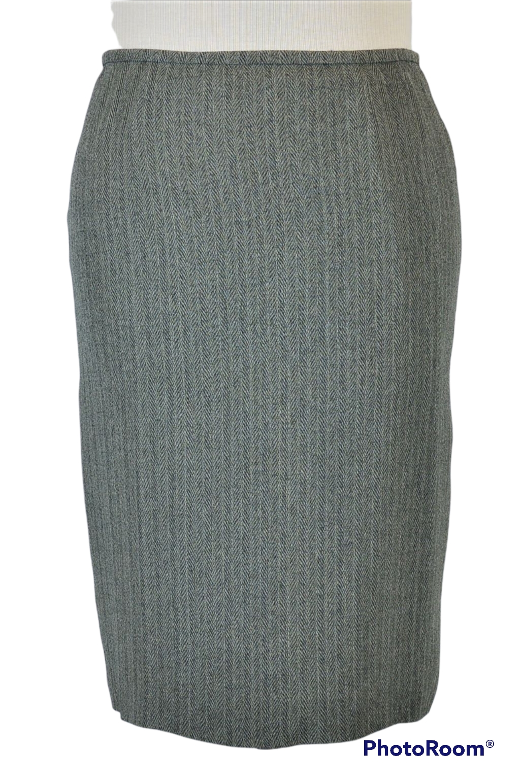 Grey 2000s pencil skirt - Metsvintage