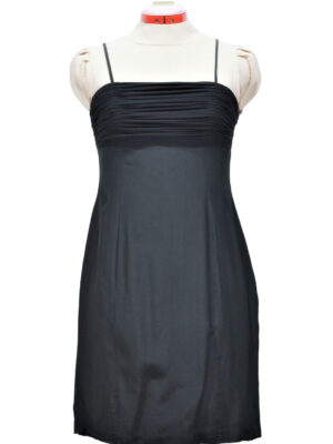 Laura Ashley väike must siidist kleit