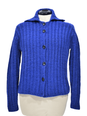 Blue retro sweater