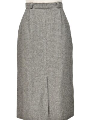 Brown vintage tweed skirt