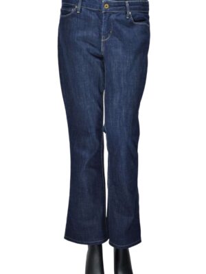 Levis dark blue bootcut jeans