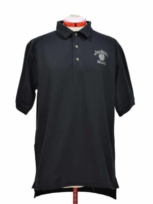 Black Jim Beam polo shirt