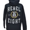 Rebel Eight puuvillane kapuutsiga jope
