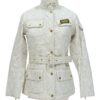 Light beige quilted jacket for women Barbour