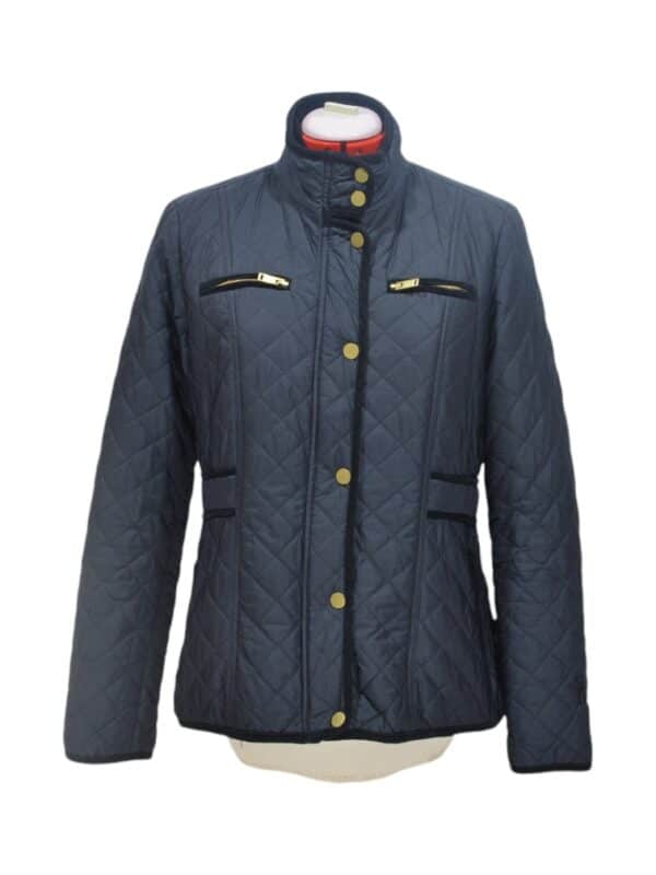 Black quilted spring autumn jacket Stockh LM