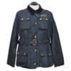 Black belted spring autumn jacket Copperfield