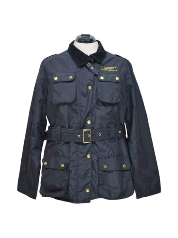 Black belted spring autumn jacket Copperfield