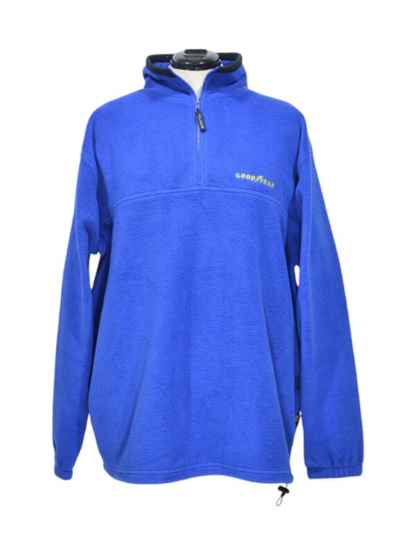 Blue Goodyear fleece