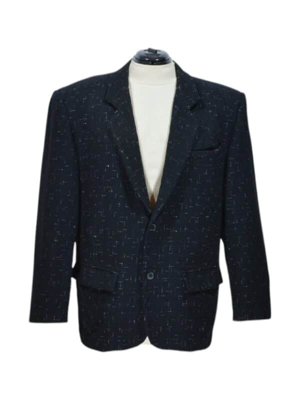 Men's Wool 80s Vintage Blazer