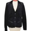 Biba Black Velvet Blazer