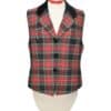 Wool Scottish Plaid Vest